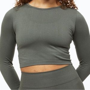 Long Sleeve Workout Top